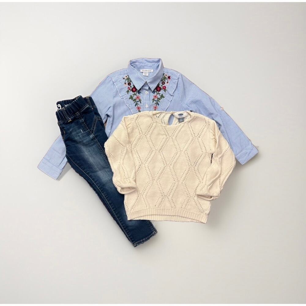 Girls Gap Old Navy Bundle Size 5 Spring Outfit Cottagecore